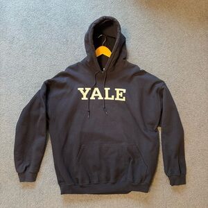 Navy Blue Yale Hoodie